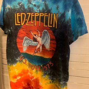 Tie Dye LED Zeppelin Shirt